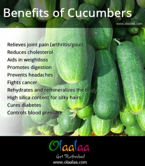 Benefits of Cucumbers-Health Tips-Controls Blood Pressure