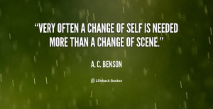 Self Change Quotes