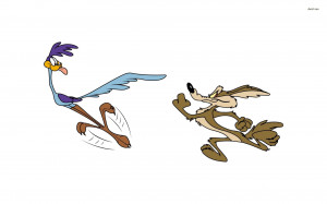 Wile E. Coyote and The Road Runner wallpaper