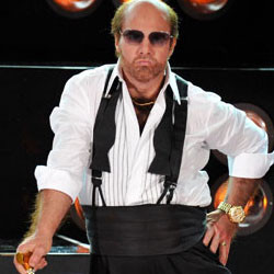 Les Grossman from Tropic Thunder, utterly disgusting but effective.