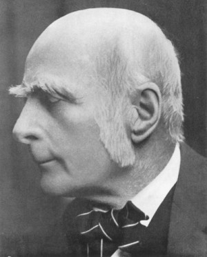 Sir Francis Galton (1822-1911), British anthropologist