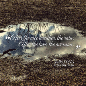 ... love the aversion quotes from julio fong published at 30 january 2014