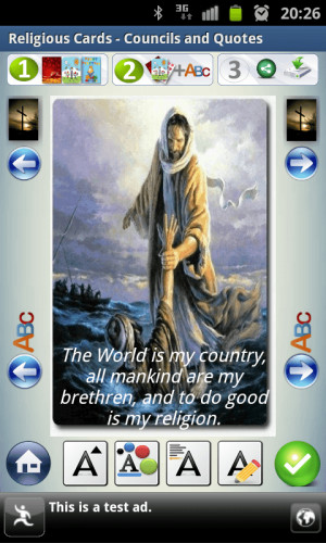 Religious Post Cards & Quotes - screenshot
