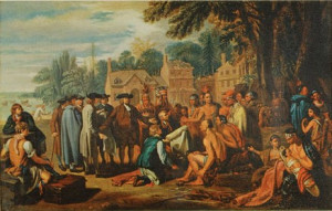 Penns Treaty With The Indians Penn's treaty with the indians