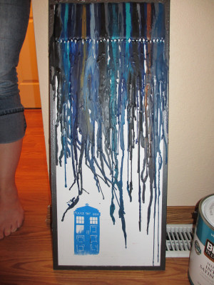 ... quote from a song she likes and pulled the colors from her dining room