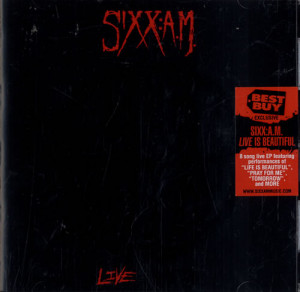 Sixx:AM, Live Is Beautiful EP, USA, Deleted, CD single (CD5 / 5 ...