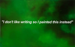 painting title green abstract mark threadgold contemporary art ...