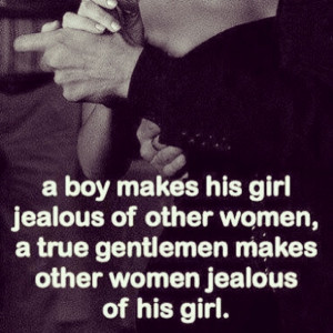 quote gentlemen girl jealous cute love