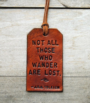 The perfect Luggage Tag...for me! #travelquotes