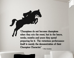 Horse-Horse decal-Quote-Horse stick er-Vinyl wall decal-35 X 26 inches ...