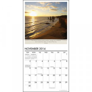 Home > Obsolete >Soar to Success 2014 Mini Wall Calendar