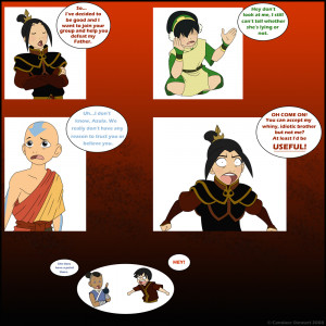 Avatar Mini Comic- Azula by kkitty23