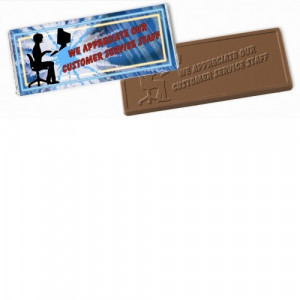 Customer Service Appreciation Chocolate Bar
