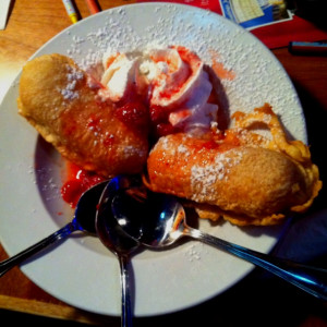 Deep fried Twinkies..... Yum! - from Toby Keith's I Love this Bar in ...