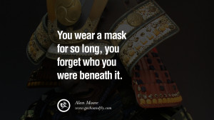People Wearing Masks Quotes Halloween Mask