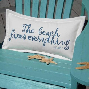 The beach fixes everything!