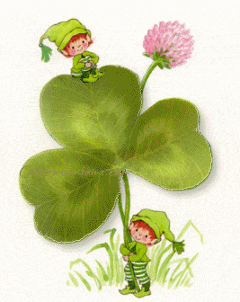 St Patricks Day Irish Blessing Shamrock Leprechaun Green Heaven ...