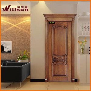 luxury teak wood main door models for office