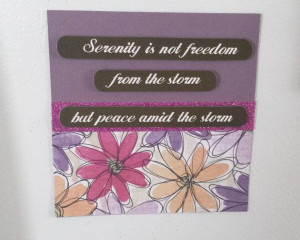 MAGNET / Serenity Quote / AA Al Anon / Fridge by CreativeDesigns, $4 ...