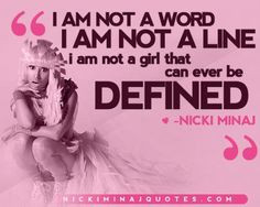 Nicki Minaj Quote More