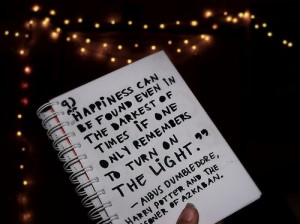 Harry Potter Dumbledore Light Quotes