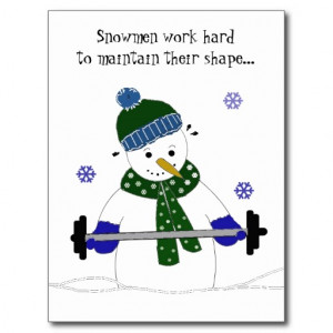 Snowman Sayings Cards & More