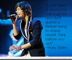 Harry Styles Bullying Quote