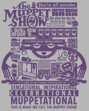 Muppet show poster