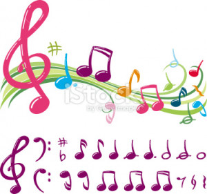 colorful-musical-notes-stock-illustration-9303785-colorful-musical ...