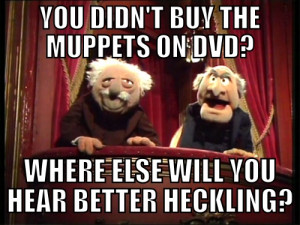 The Muppets Meme. Statler and Waldorf 2