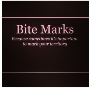 Bite marks