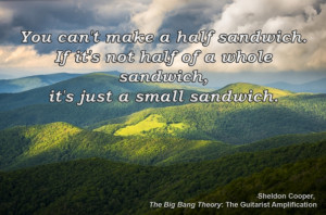 one wish is to keep Sheldon's amazing quotes as motivational posters ...