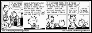 Cartoon Saturday Calvin & Hobbes