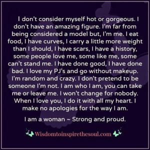 woman ~ Strong and Proud.
