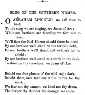 Song of the Southern Women