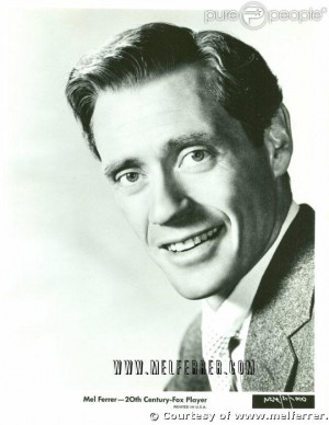 Mel Ferrer And Audrey...