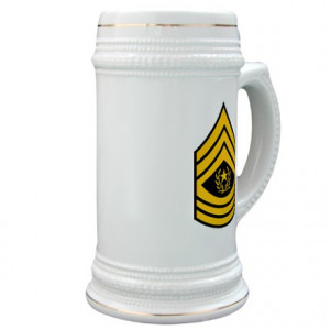 ... Kitchen and Entertaining > Army - Command Sergeant Major - Rank Stein