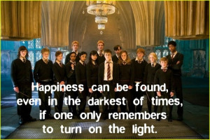 this page has a bunch of awesome HP quotes!