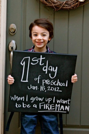 Back to School / First Day of School Photo Ideas - Include career ...