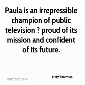Mary Bitterman Quotes