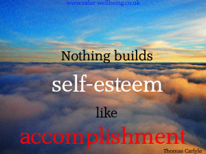 High Self Esteem Quotes Nothing builds self-esteem