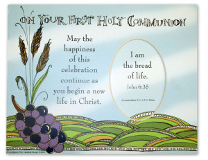 First Holy Communion Bible Quotes