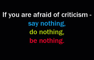 criticism quotes