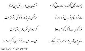 Rumi Poems In Farsi Translation from persian farsi