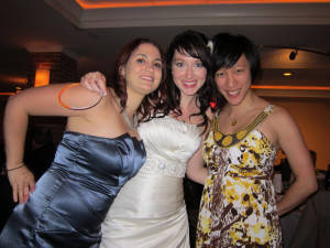 April of Good Books and Good Wine , Jamie , and me, representing the ...