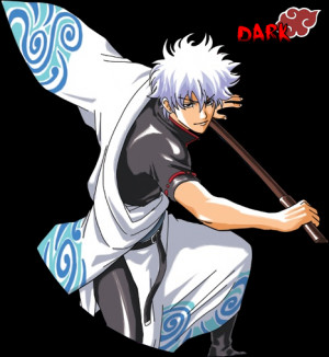 Sakata Gintoki Render by DarkRobi