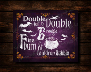 Double Toil And Trouble Full Quote