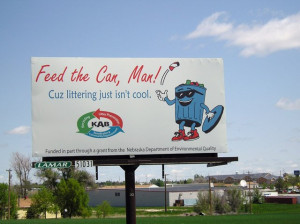 During mid-May of 2007, LitterHacker found a litter sign near Alliance ...