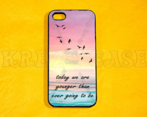 iphone 4 Case, iPhone case, Young quote iPhone 4 Case, Iphone 4s Cover ...