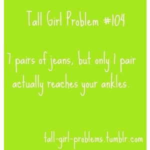 Tall Girl Problem Quotes